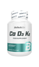 Toidulisand BiotechUSA Ca D3 K2, 90 kapslit