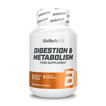 Toidulisand Biotech USA Digestion & Metabolism, 60 tabletti