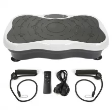Vibratsiooniplatvorm Extralink Moonwalk Spin Move, 200W, valge