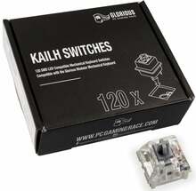 Klaviatuuri lülitid Glorious Kailh Speed Silver Switches, 120 tk