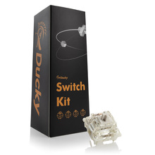 Mehaanilised lülitid Ducky Gateron G Pro White, 3-pin, linear, MX-Stem, 38g, 110 tk