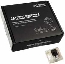 Glorious PC Gaming Race Gateron Black Switches, 120 tk, must