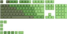 Klaviatuuri klahvikatted Glorious GPBT Keycaps, 114 tk, ANSI, US paigutus, Olive, GLO-KC-GPBT-O