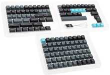 Klaviatuuri korgid Ducky Skyline PBT Tripleshot Set, 133 tk, ANSI-US, sinine/must