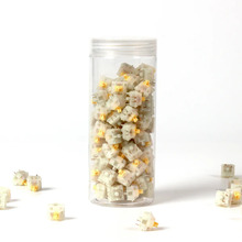 Klaviatuuri klahvid Gateron Milky Yellow Switch, 110 tk