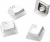 Asendusklahvid SteelSeries PrismCAPS 60221, NOR, valge