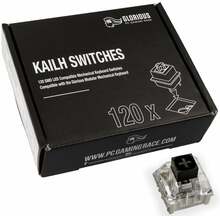 Klaviatuuri lülitid Glorious Kailh Box Black Switches, 120 tk