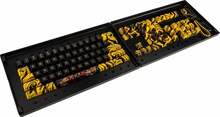 Klaviatuuri klahvikatted Traitors TIGER SKETCH Limited Keycap Set, PBT, US paigutus, must, 108 tk