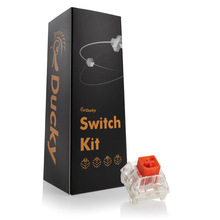 Klaviatuuri lülitid Ducky Kailh Box Red, mehaanilised, 3-pin, linear, MX-Stem, 45g, 110 tk