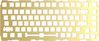 Klaviatuuri plaat Glorious PC Gaming Race GMMK Pro 75 proc., Brass, ANSI