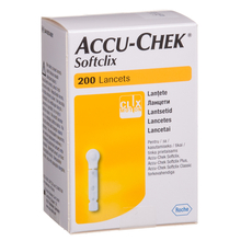 Accu-Chek Softclix lantsetid, 0,4 mm, 200 tk