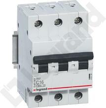 Automaatlüliti Legrand RX3 3P, C, 16A, 6kA, 419235