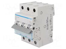 Automaatlüliti Hager MCN316E, 3P, C, 16A, 6kA