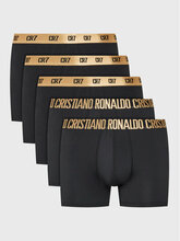 Bokserid CR7 Cristiano Ronaldo Basic 8123-49, must, S, 5 tk