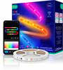Nutikas LED ribakomplekt Nous F5, 10m, RGB+IC, Wi-Fi, 36W
