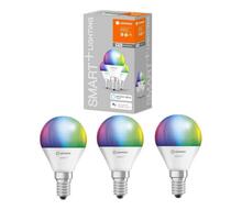 Nutikad pirnid Ledvance SMART+ E14, 5W, RGBW, 3tk
