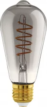Pirn Eglo E27 ST64 Spiral Smoke, soe valge, Zigbee, Bluetooth