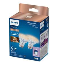 Nutikas pirn Philips Wiz GU10 4.7W (50W), 2 tk, valge