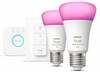 Nutikas pirn Philips Hue E27, 9W, 2 tk