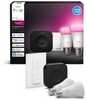 Valgustite komplekt Philips Hue Bridge Pro koos 2 x E27 pirni ja regulaatoriga