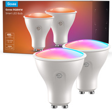 Nutikas LED pirn Govee GU10 RGBWW, 400 lm, 2 tk