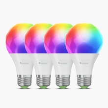 Nutikas pirn Nanoleaf Essentials Smart A60 E27, Matter WiFi, 9 W, 900 lm, RGBCW, 2700-6500 K, 4 tk komplekt