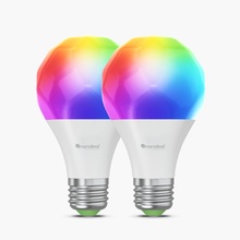 Nutikas pirn Nanoleaf Essentials Smart A60 E27, WiFi, 9W, 900Lm, RGBCW, 2700-6500K, 2 tk komplektis