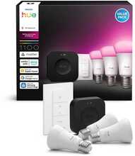Nutikate pirnide stardikomplekt Philips Hue Bridge Pro + 3 x E27 + lüliti