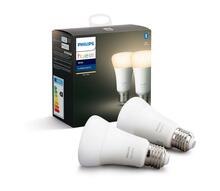 Nutikas pirn Philips Hue E27 9W, 2 tk, valge