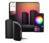 Valgustite komplekt Philips Hue Play Wallwasher, 2 tk, must, RGBW