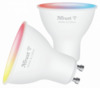 LED pirn Trust WiFi LED Spot GU10, valge ja värviline, kaheosaline komplekt