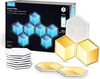 Valguspaneelide komplekt Govee Glide Hexagon Light Panels Ultra 7Pack H606A, hall