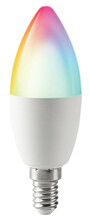 LED pirn Besk C37 E14 6W 3000K Wi-Fi RGB Tuya