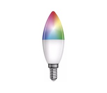 Nutikas LED RGB pirn Emos E14, 4,8W, 230V, 2700-6500K, Wi-Fi Tuya