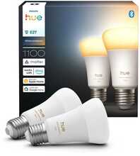 LED pirn Philips Hue White Ambiance E27 1100 lm, 2 tk