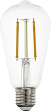 LED pirn Eglo E27 ST64, läbipaistev, Zigbee, Bluetooth