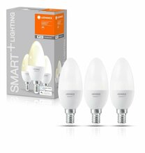 Nutikas LED pirn Ledvance E14 5W 470lm, 3 tk