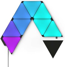 Nutikas valgustussüsteem Nanoleaf Shapes Black Triangles Starter Kit, 9 paneeli, NL47-0102TW-9PK
