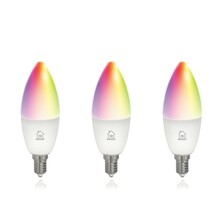 Nutikate pirnide komplekt DELTACO SMART HOME SH-LE14RGB-3P, 3 tk