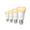 Nutikas pirn Philips Hue E27 6W 2200-6500K, 4 tk