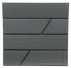 Postkast Haushalt PW-612-6, 37.1 x 10.5 x 36.2 cm, hall
