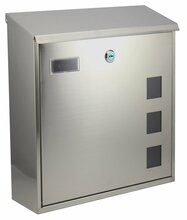 Postkast KSX-118-SS, 33 x 11.8 x 35 cm, hõbe