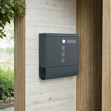 Postkast Songmics, 30.8 x 10 x 33.8 cm, antratsiithall