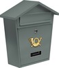 Postkast Vorel 78581, 38 x 32 x 10.5 cm, grafiit