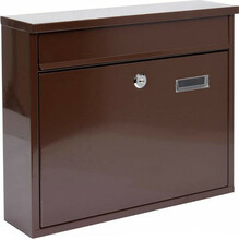 Postkast Vorel 78577, 31 x 36 x 10 cm, pruun