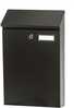 Postkast Haushalt PD958, 25.4 x 9 x 43.1 cm, must