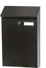 Postkast Haushalt PD958, 25.4 x 9 x 43.1 cm, must