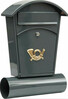 Postkast Vorel 78585, 38 x 32 x 10.5 cm, must