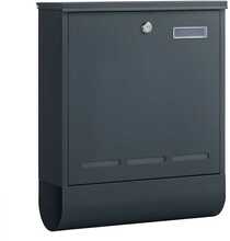 Postkast Songmics, 35 x 12 x 42.5 cm, antratsiit
