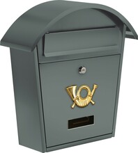 Postkast Vorel 78586, 38 x 32 x 10.5 cm, grafiit
